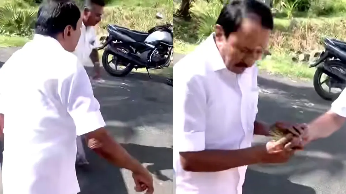வீட்டிலிருந்து கோபி செல்லும் முன்! செங்கோட்டையன் சிதறடித்த செயல்! கையில் பெற்ற “அந்த” மூலிகை