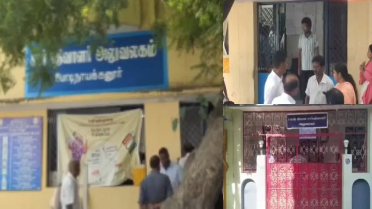 தமிழகத்தில் ஒரே நேரத்தில் 60 சார் பதிவாளர் அலுவலகங்களில் லஞ்ச ஒழிப்பு துறை ரெய்டு!