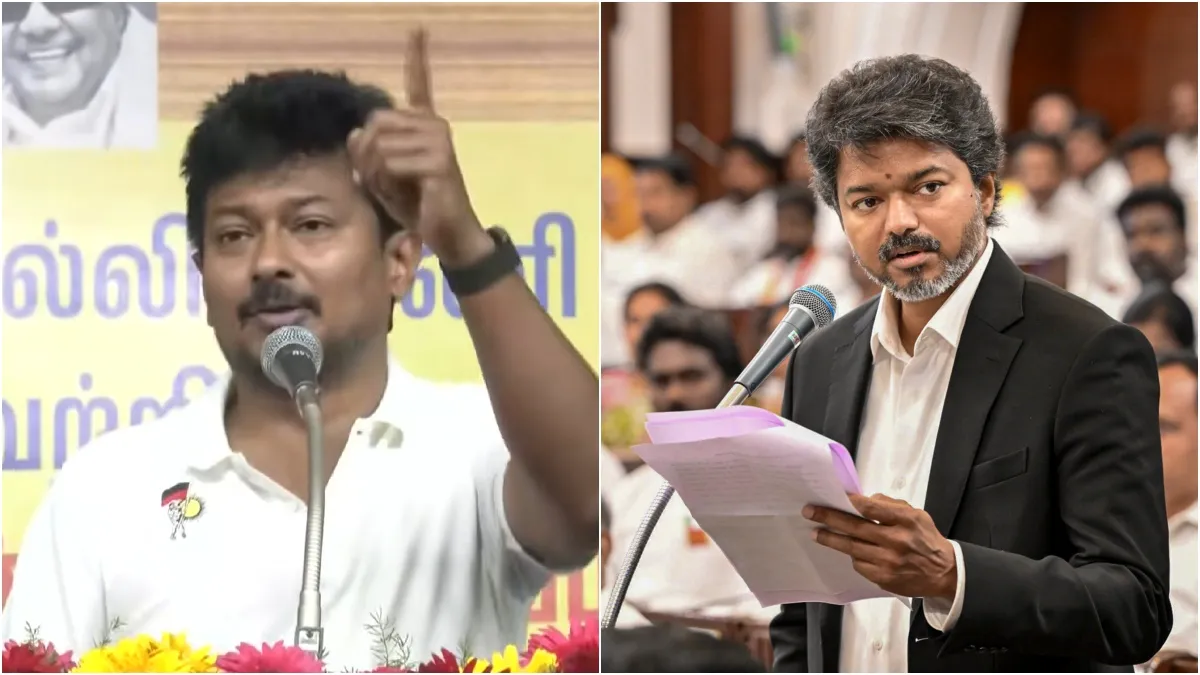“விஜய் கோட் போடுவது பிரச்சனை இல்லை… எல்லாத்தையும் கோட்டை விடுவது தான் பிரச்சனை!” உதயநிதி தாக்கு