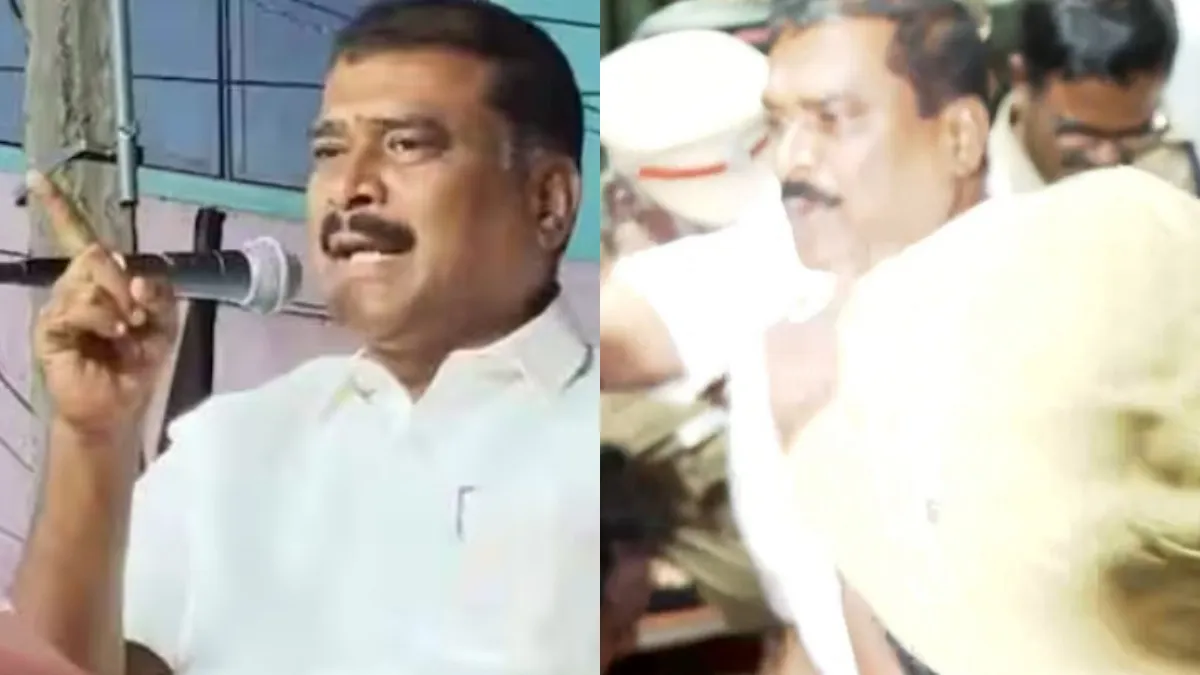 ஜெயிலுக்கு போன திமுக MLA..சிஎம் விஜய்யை மிரட்டும் வகையில் பேச்சு! 15 நாள் ரிமாண்டில் மார்க்கண்டேயன்!
