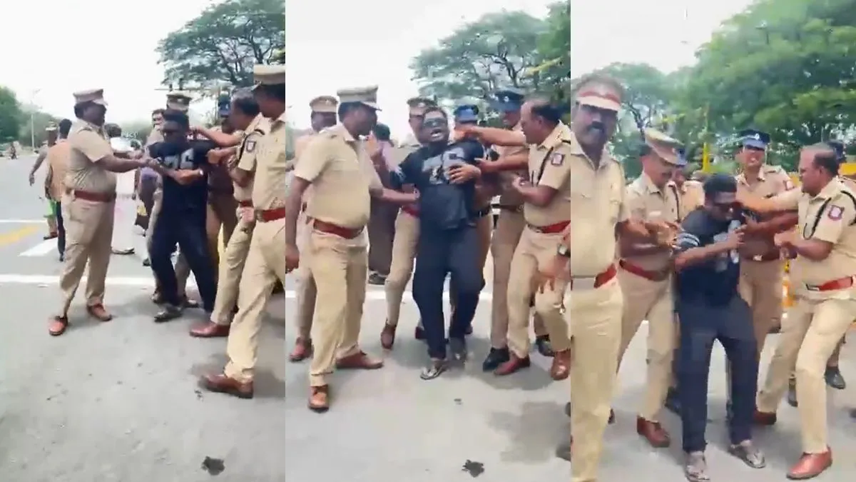Enjoy Enjami தெருக்குரல் அறிவு கைது! நீட் தேர்வுக்கு எதிராக தலைமை செயலகத்திற்குள் நுழைய முயற்சி