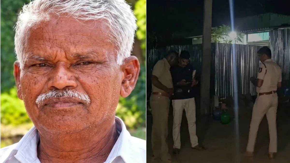 நெல்லையில் பயங்கரம்.. பேசும்போதே செங்கல்லை வீசிய மர்ம நபர்.. ஊராட்சி தலைவர் பரிதாபமாக உயிரிழப்பு