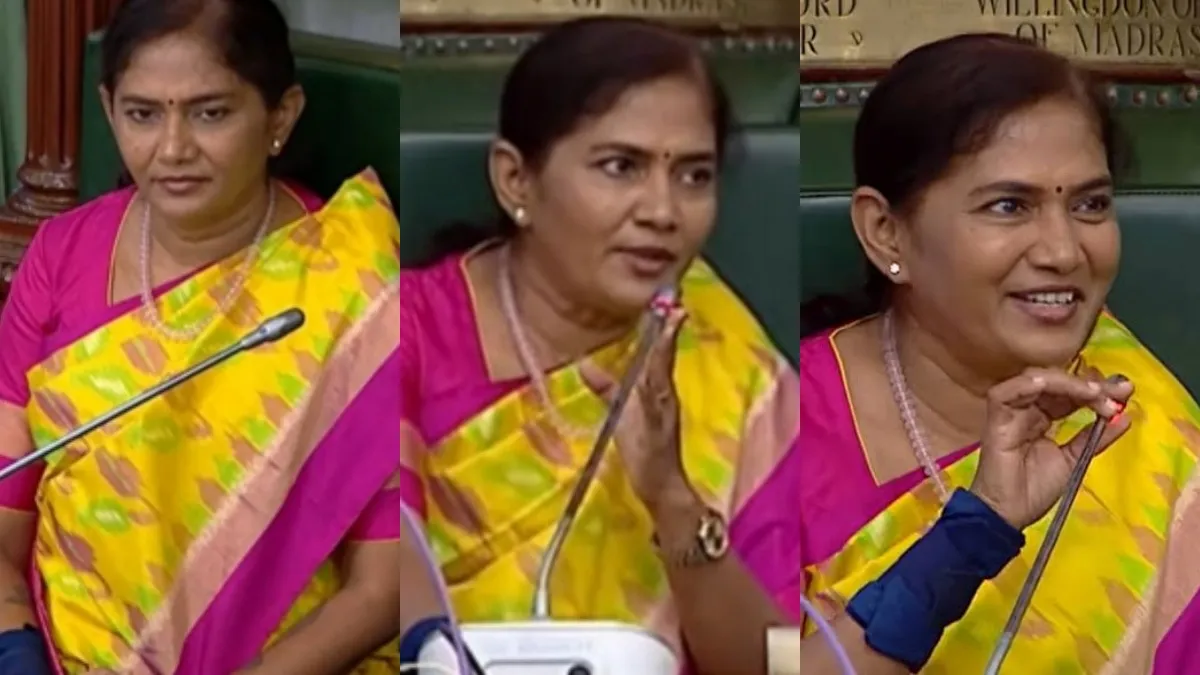 சத்யபாமா அமர்ந்த சபாநாயகர் நாற்காலி.. “இதுதான் முதல்முறை” என தவெக சொல்வது ஏன்? பின்னணி என்ன?